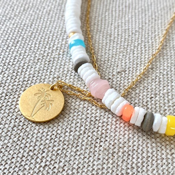 Madewell NWT Beachfind Necklace Set - Picture 4 of 7